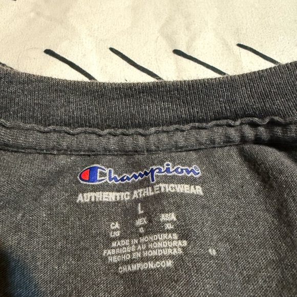 Champion Men's Dark Gray Tank Top - Picture 2 of 3